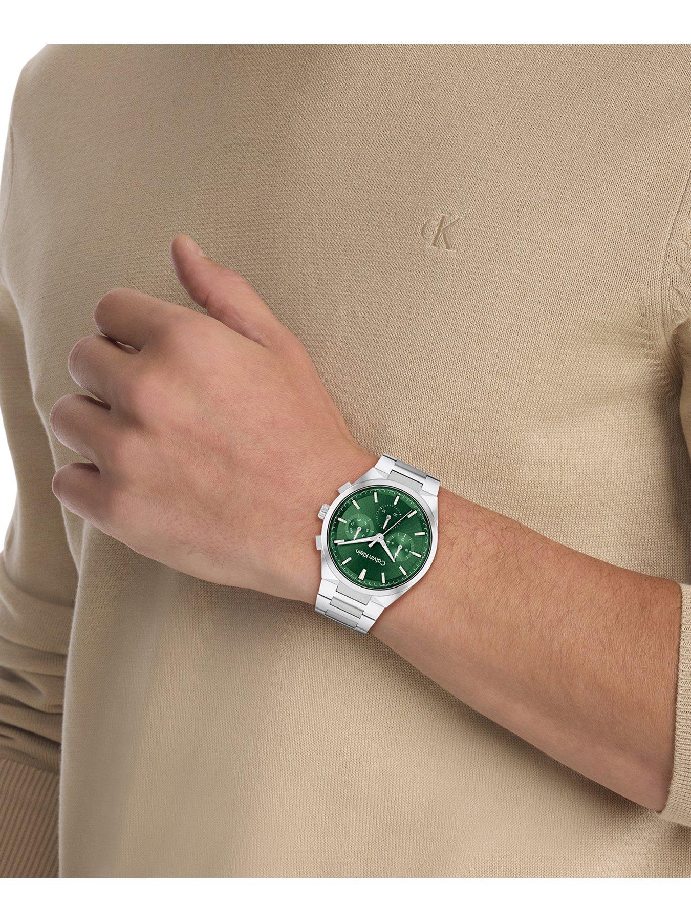 Image 4 of 5 of Calvin Klein Distinguish Men's Watch Green