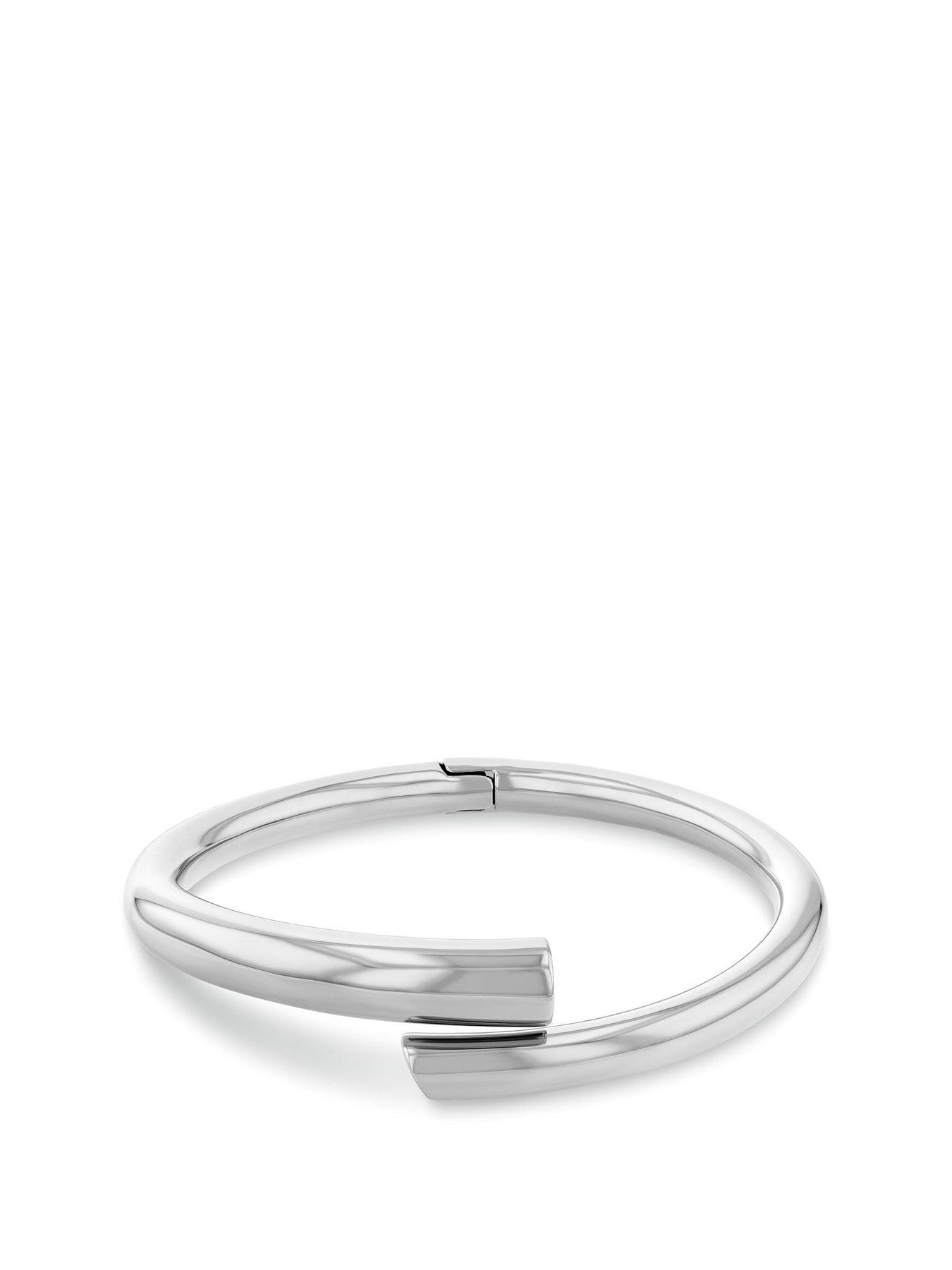 undefined CK Spiral Ladies Bracelet SILVER