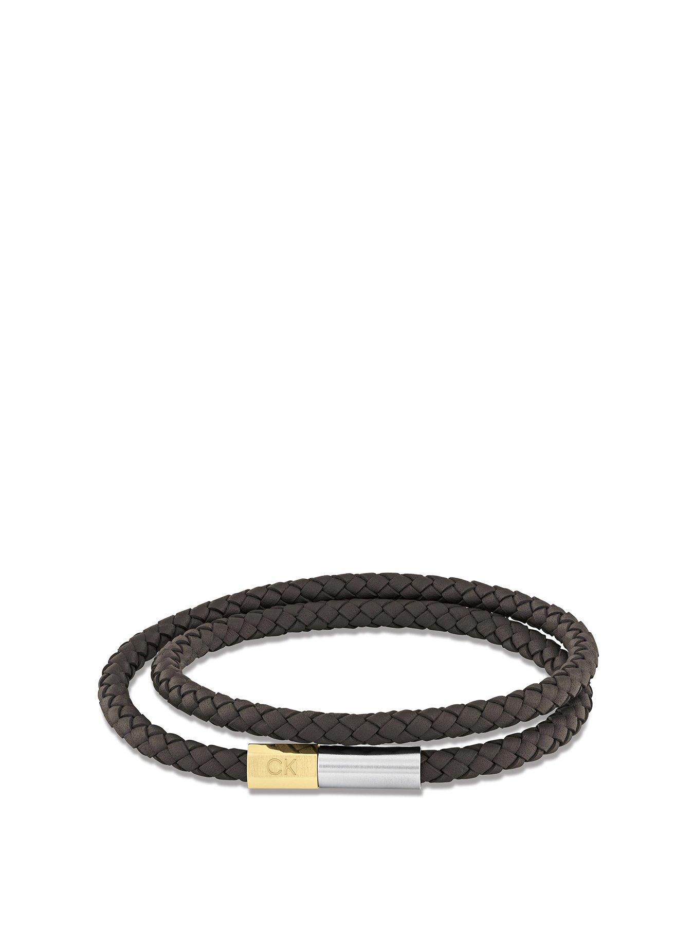 undefined Industrial Facets Men's Bracelet Two-tone