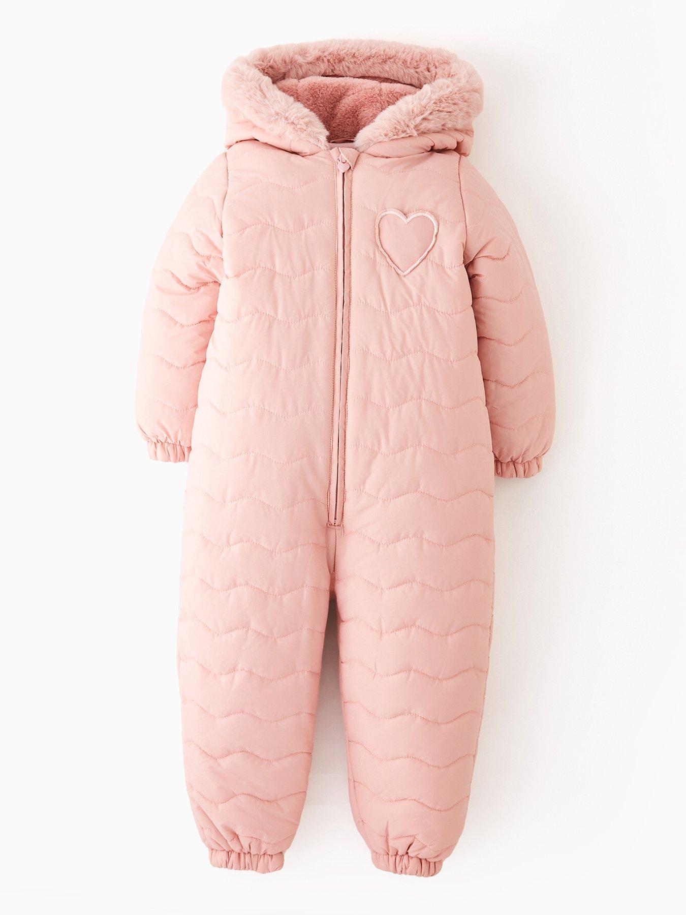 undefined Girls Quilted Snowsuit