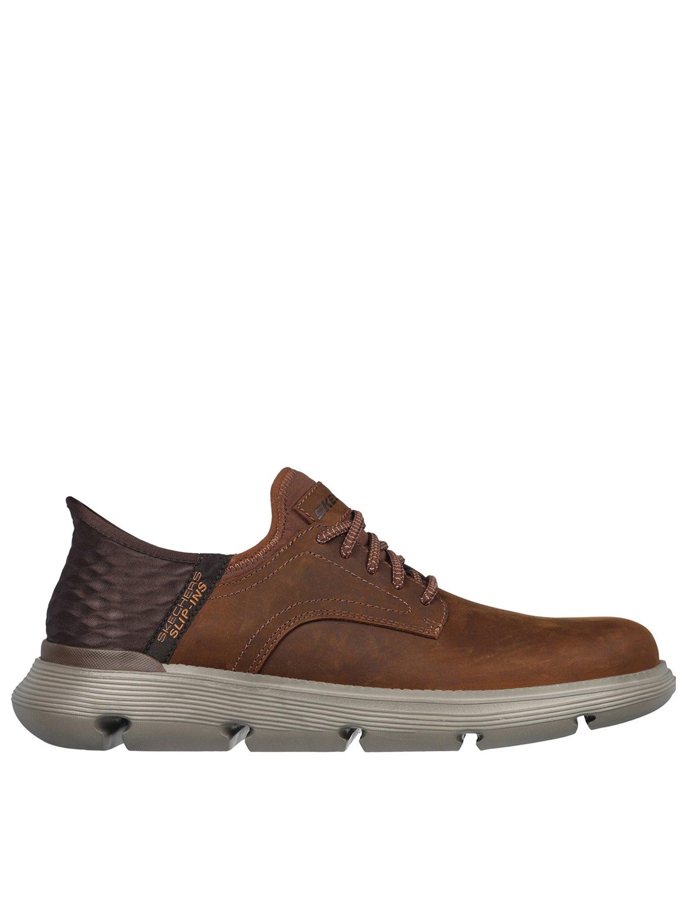 undefined Skechers Wide Fit Garza Gervin Slip In Trainer