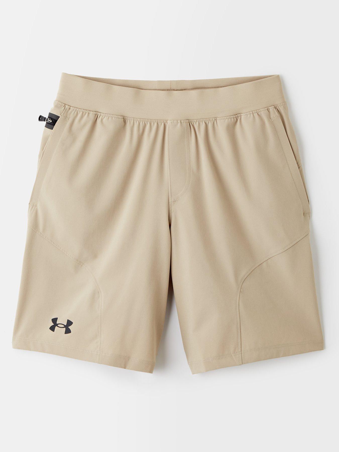 UNDER ARMOUR Junior Boys Unstoppable Shorts - Green