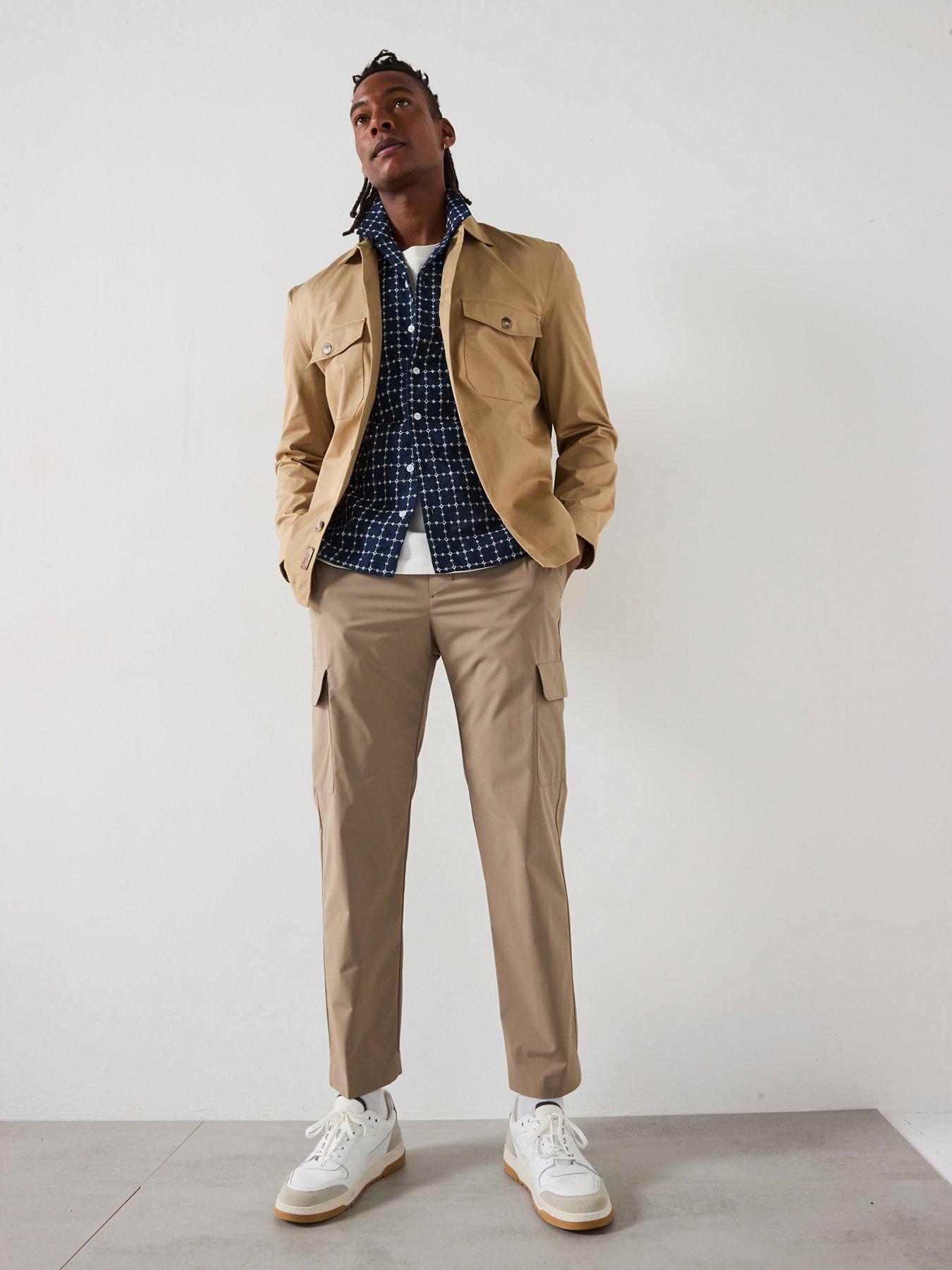 undefined Ozen Performance Lightweight Cargo Trousers - Brown