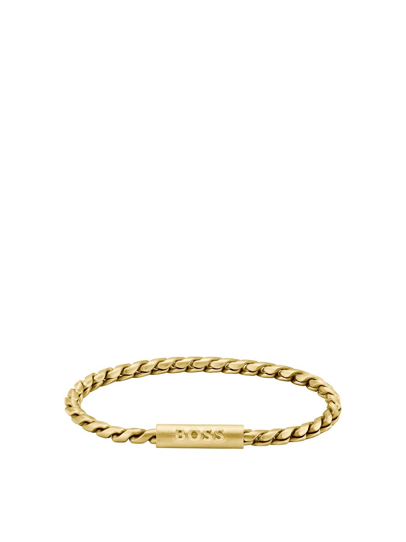 BOSS Doran Men's Bracelet Gold