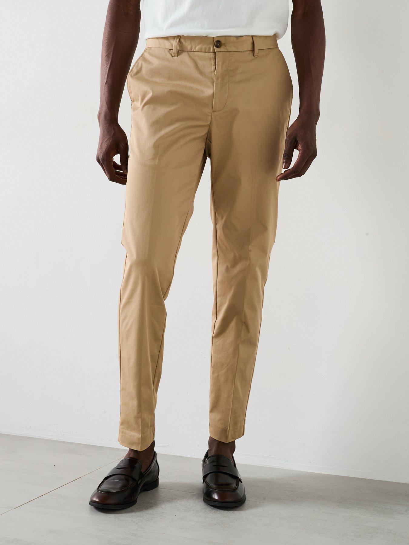 undefined Dublino Essentials Chino Casual Trousers - Brown