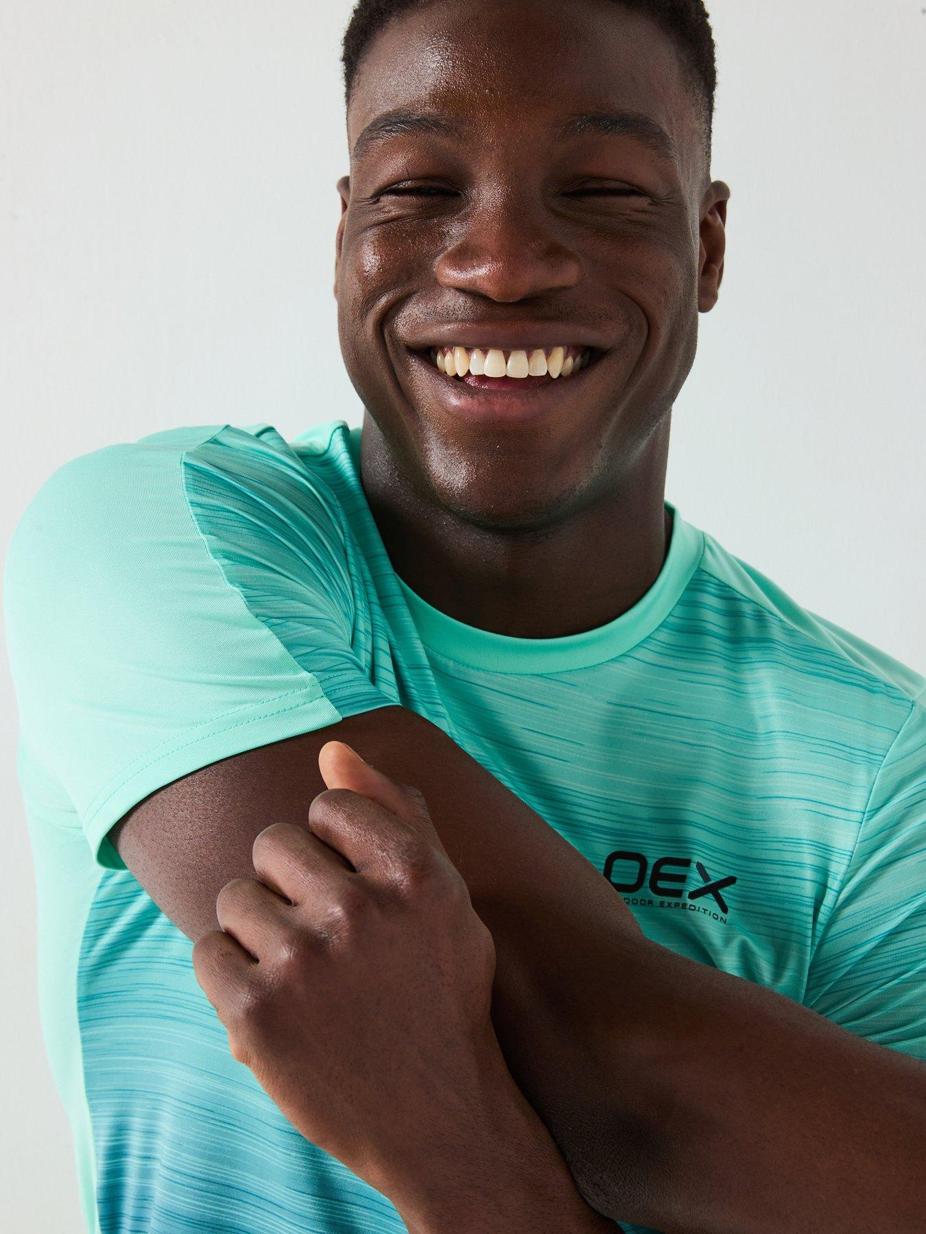 Image 4 of 6 of OEX Mens Heuco Tee Shirt - Mint