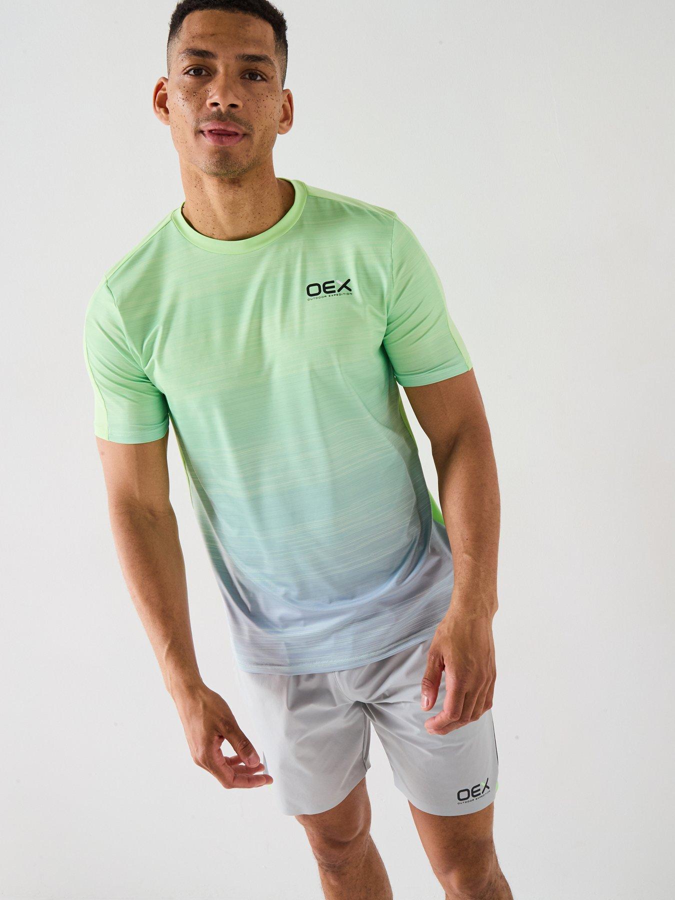 OEX Mens Heuco Tee Shirt - Lime