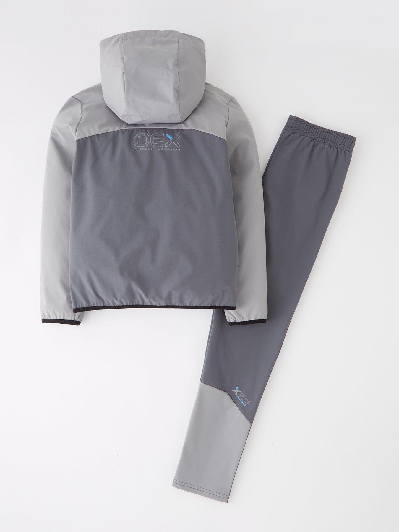 Image 2 of 5 of OEX Junior Fell Tracksuit Set - Charcoal