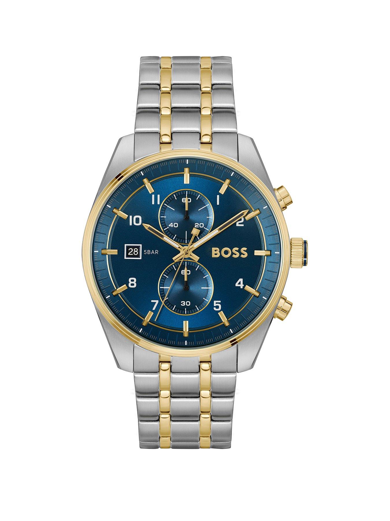 BOSS Skytraveller Men's Watch Blue