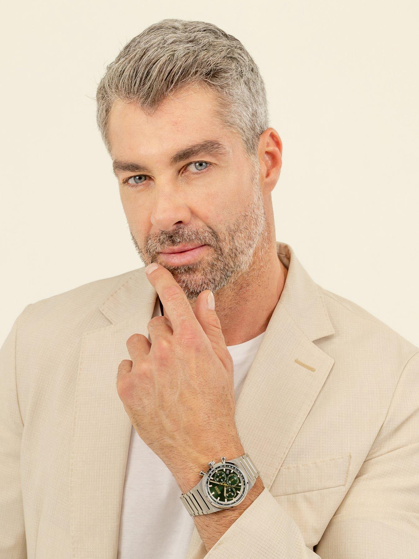 Image 4 of 8 of BOSS Candor Chrono Men's Watch Green