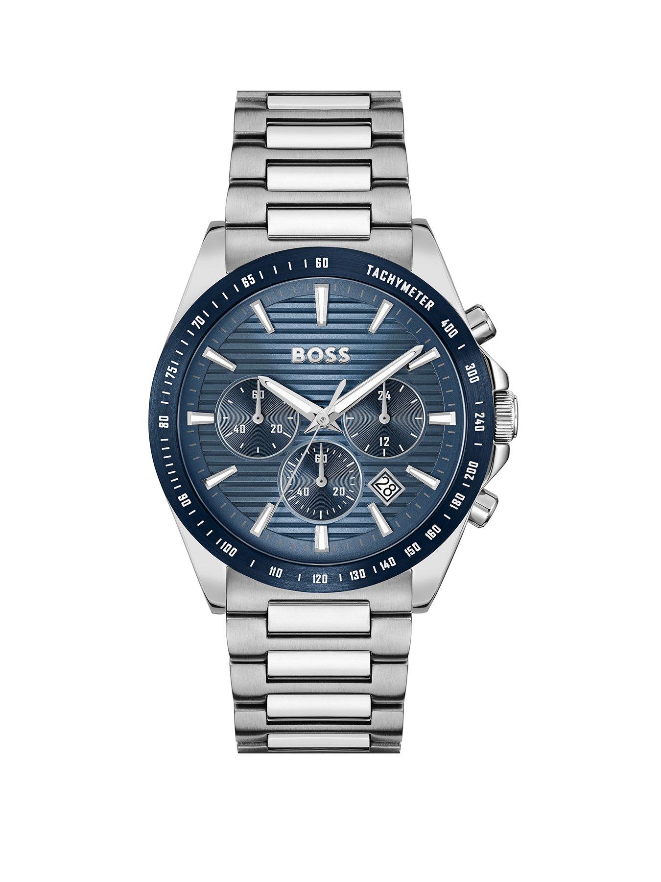 BOSS Strike Chrono Men's Watch Blue
