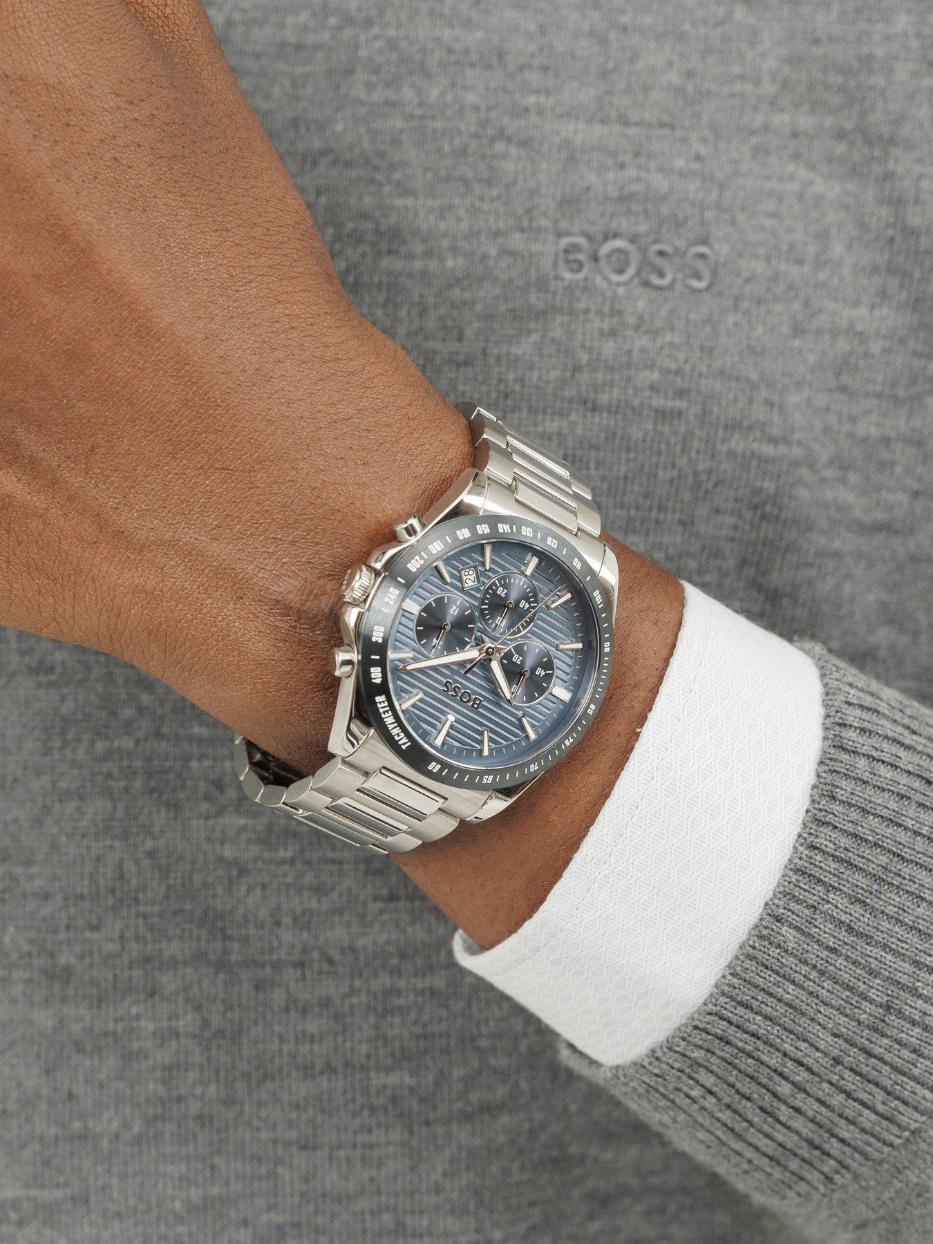 BOSS Strike Chrono Men's Watch Blue | Very