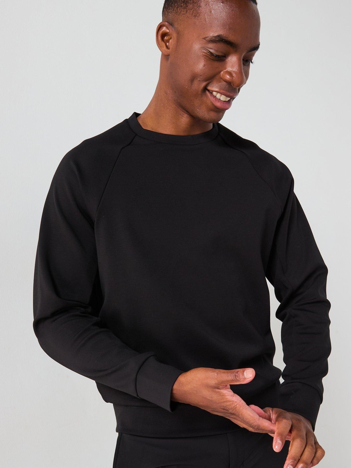 Image 5 of 6 of Mango Aosta Performance Crew Sweat - Black
