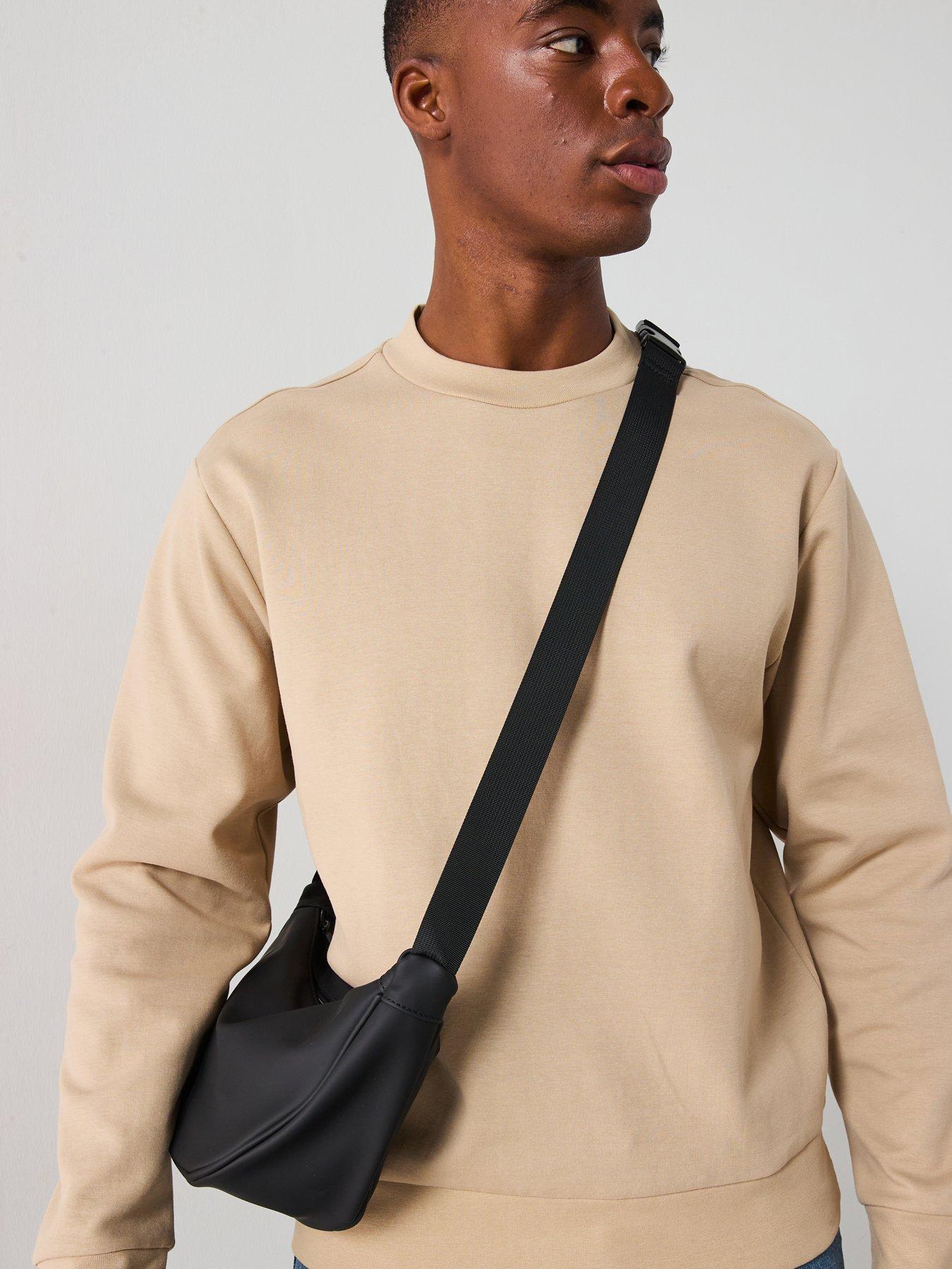Image 5 of 6 of Mango Nole Essentials Heavyweight Crew Sweat - Brown