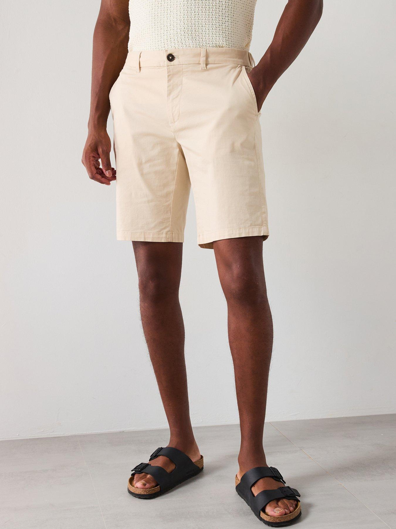 undefined Gracia Casual Chino Shorts - Beige