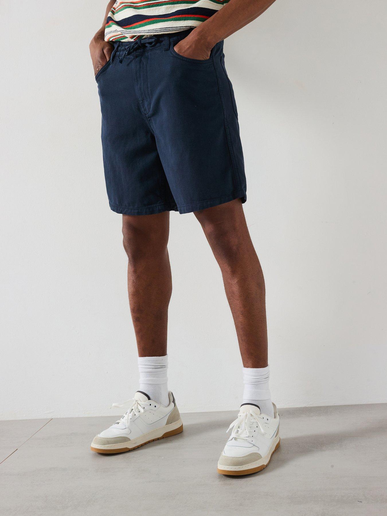 undefined Jayb Casual Twill Shorts - Navy