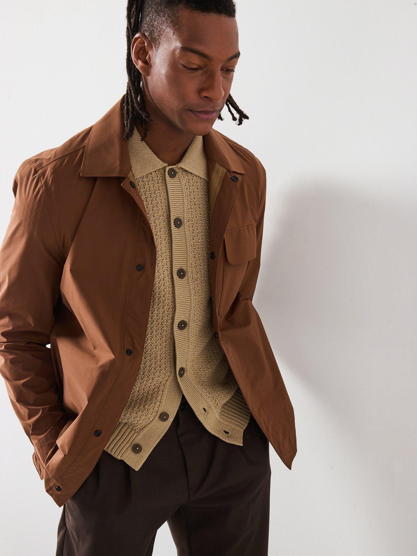 Image 4 of 6 of Mango Due Performance Lightweight Jacket - Burnt Orange
