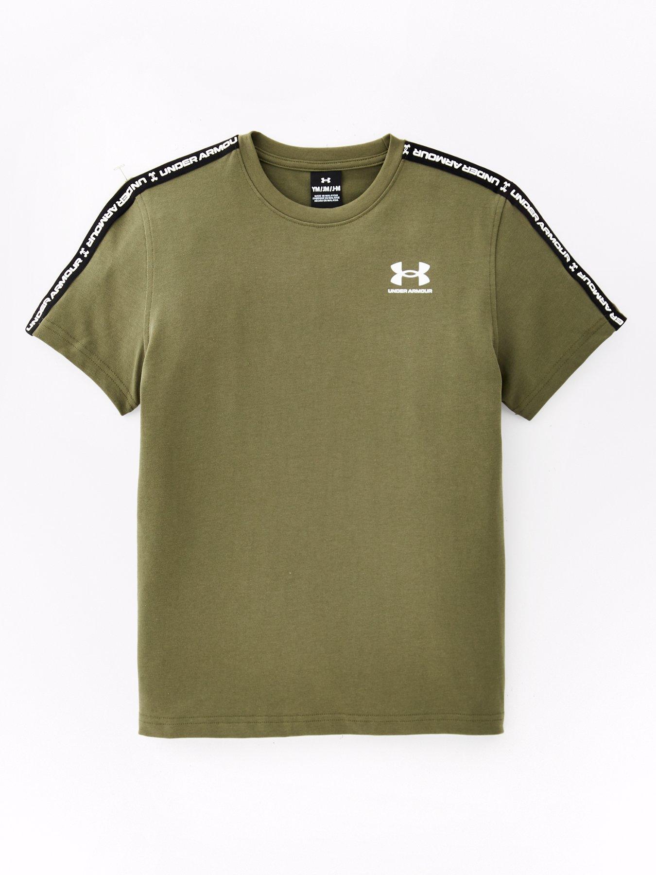 undefined Junior Boys Icon Taped T-Shirt - Green