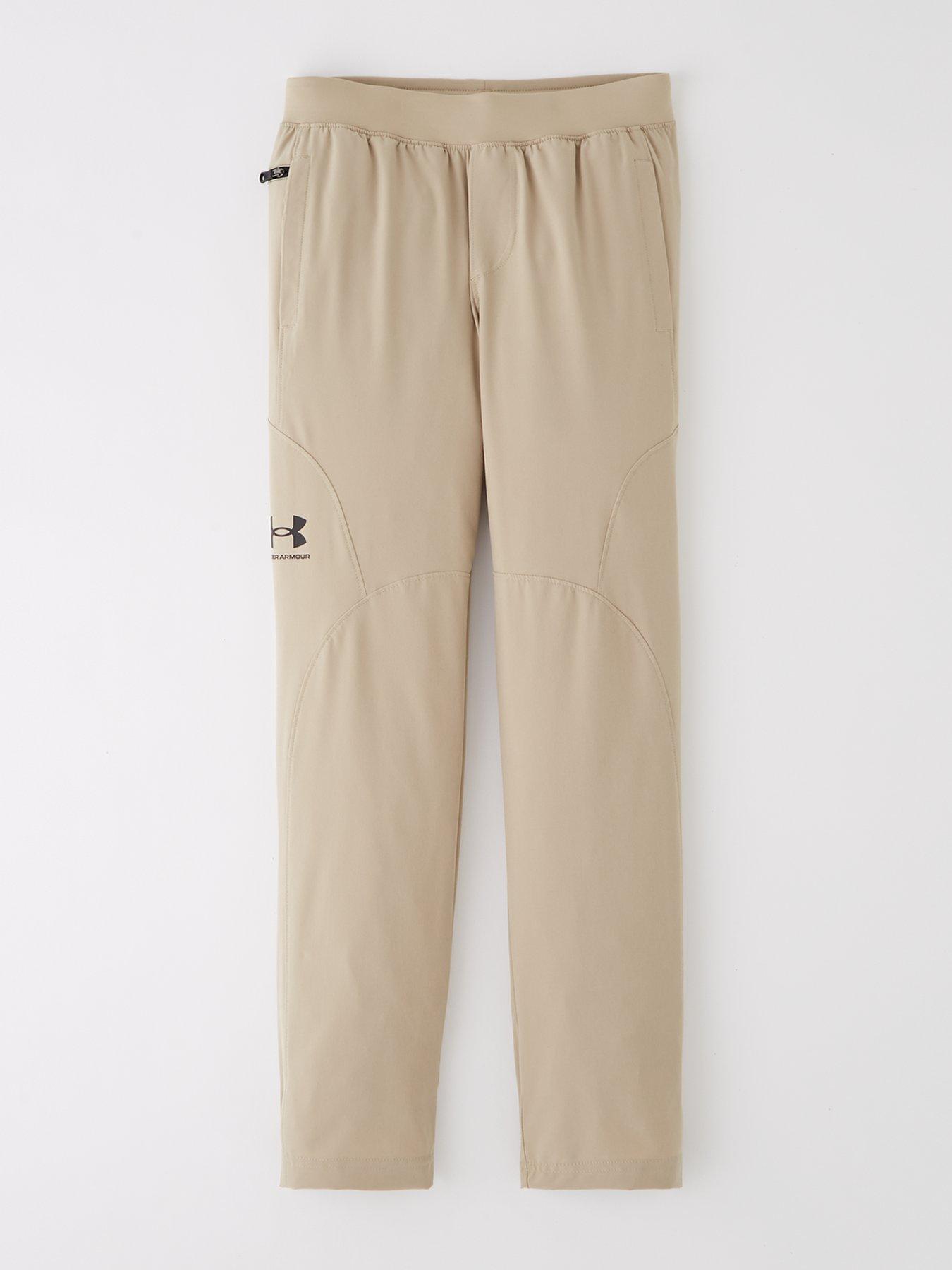 UNDER ARMOUR Junior Boys Unstoppable Tapered Pants - Green
