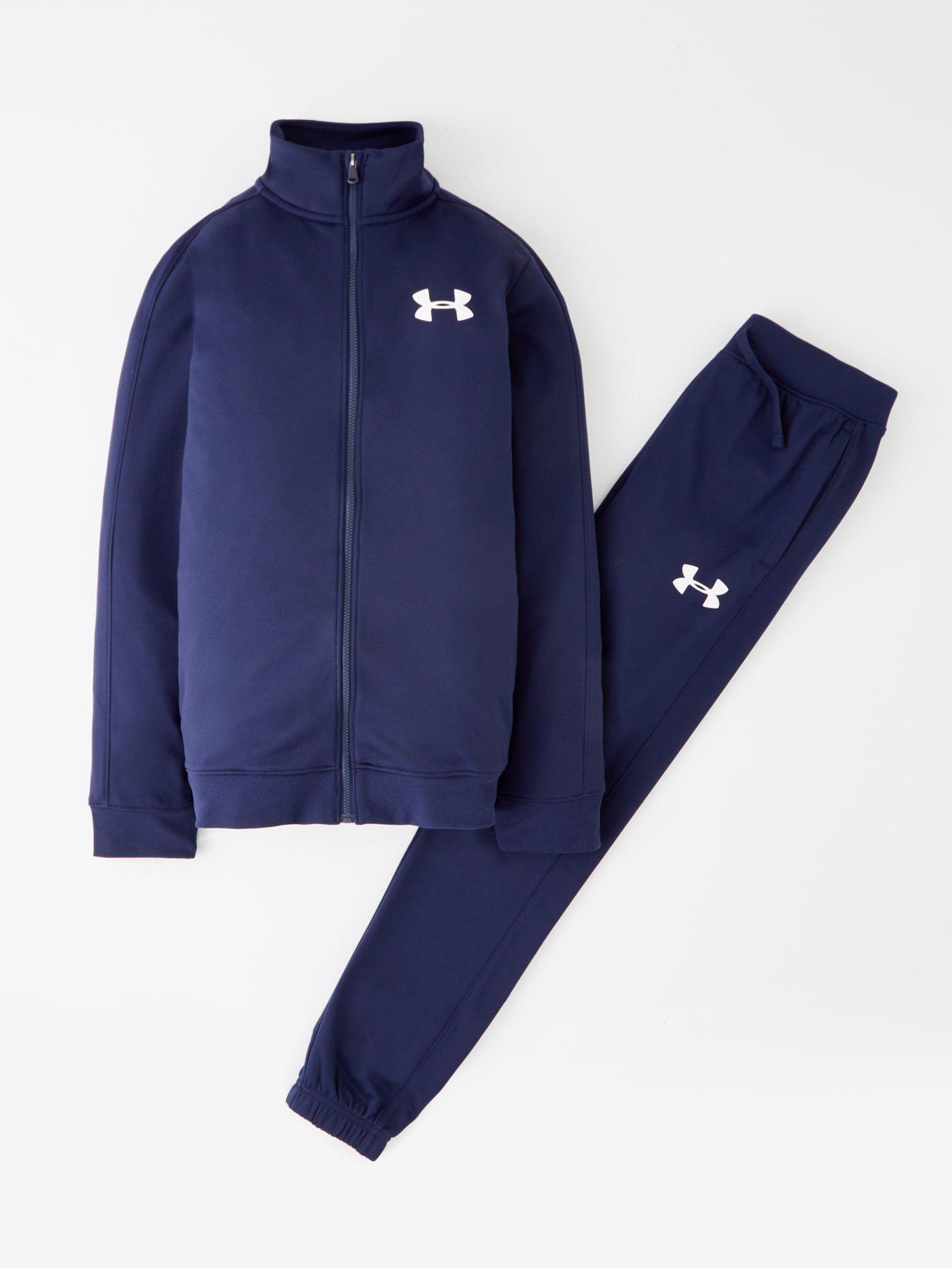 Image 6 of 6 of UNDER ARMOUR Junior Boys Rival Knit Tracksuit - Navy