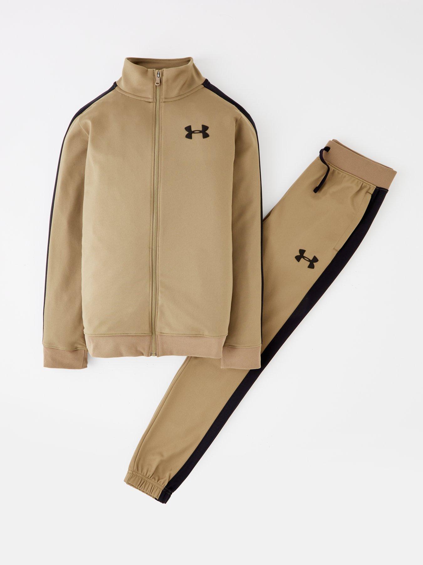 Image 5 of 6 of UNDER ARMOUR Junior Boys Rival Knit Tracksuit - Green