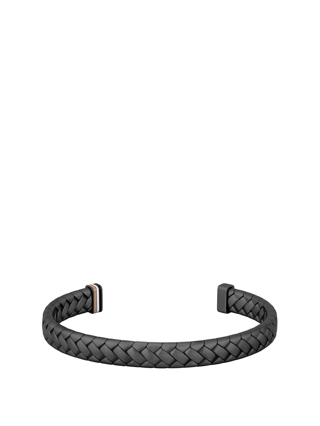 BOSS Tailored Men's Bracelet Black