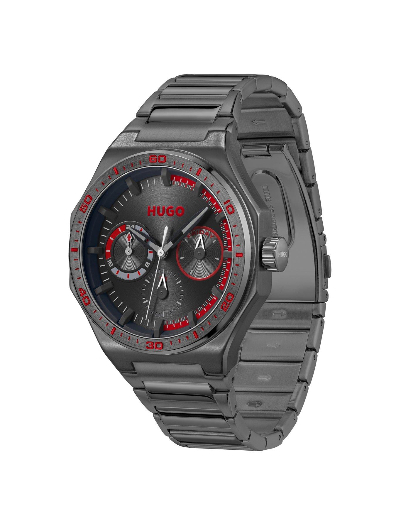 Image 3 of 7 of HUGO #Grail Sport Men's Watch Black