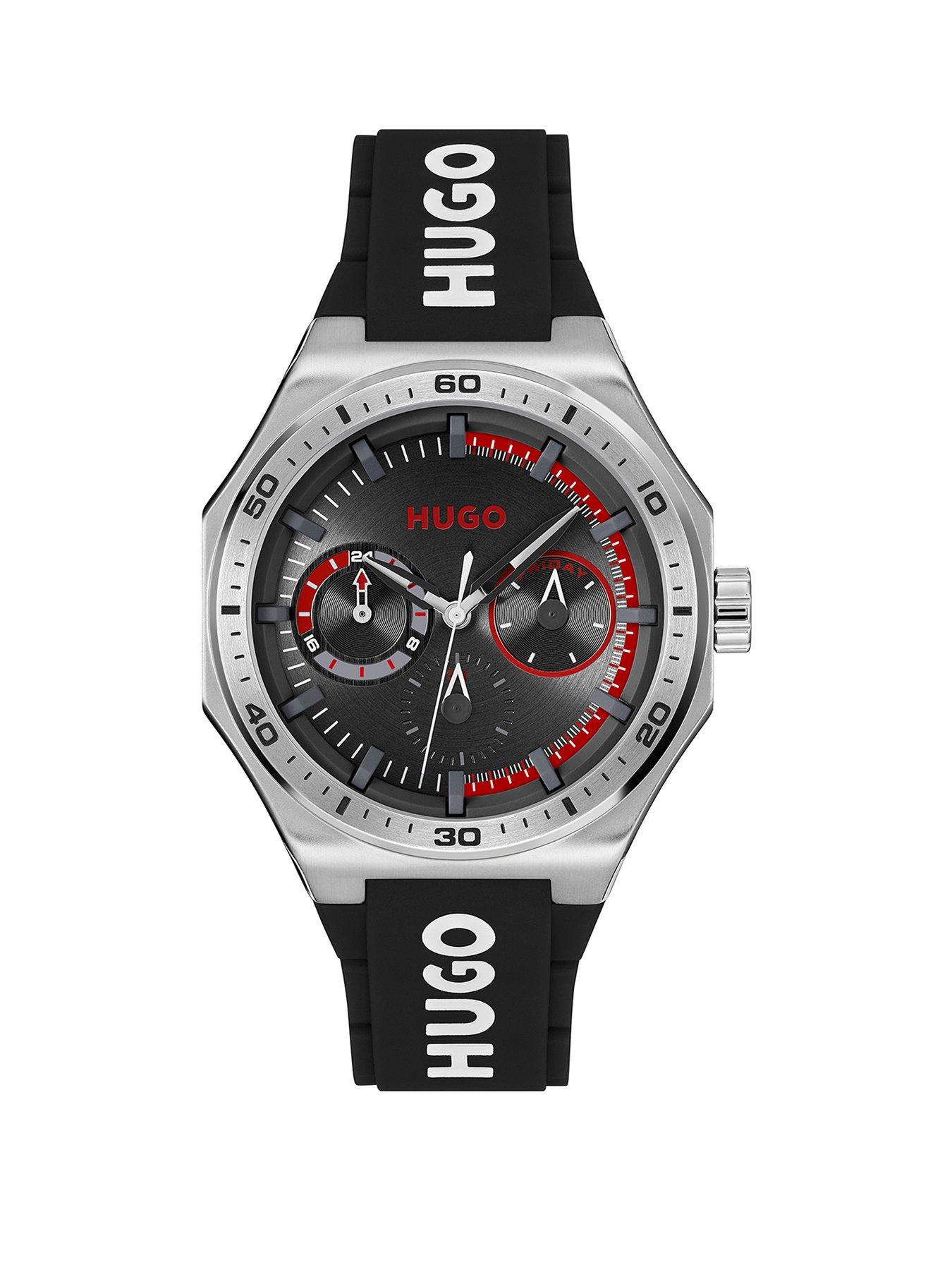 Image 1 of 6 of HUGO #Grail Sport Men's Watch Black