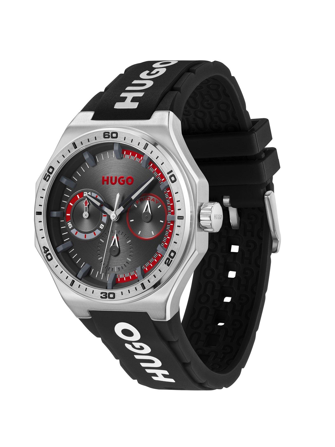 Image 3 of 6 of HUGO #Grail Sport Men's Watch Black