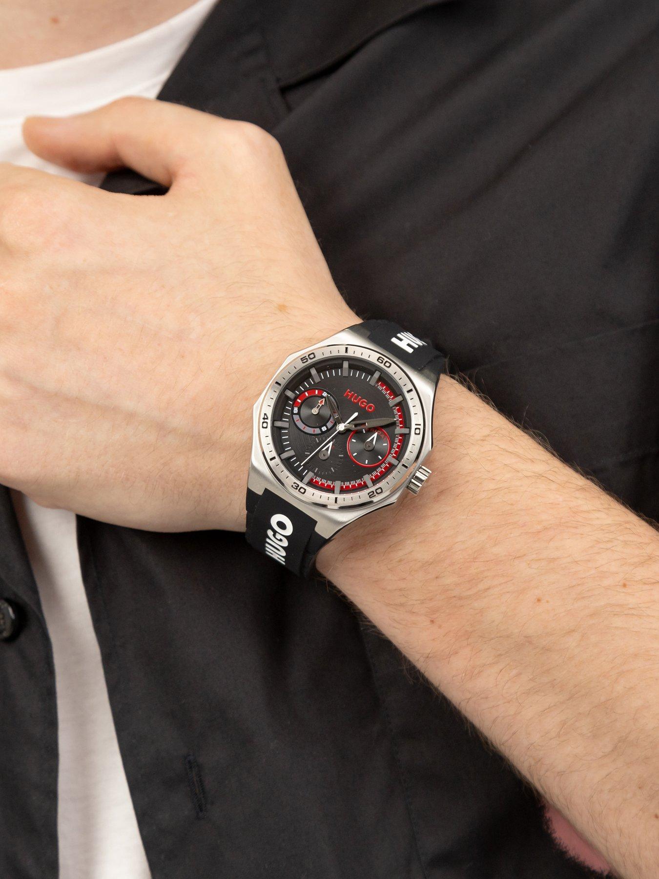 Image 4 of 6 of HUGO #Grail Sport Men's Watch Black