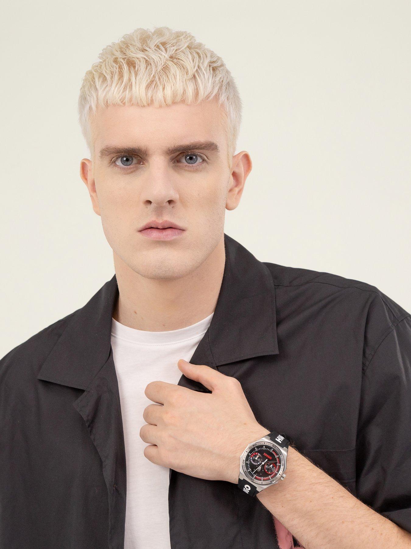 Image 5 of 6 of HUGO #Grail Sport Men's Watch Black