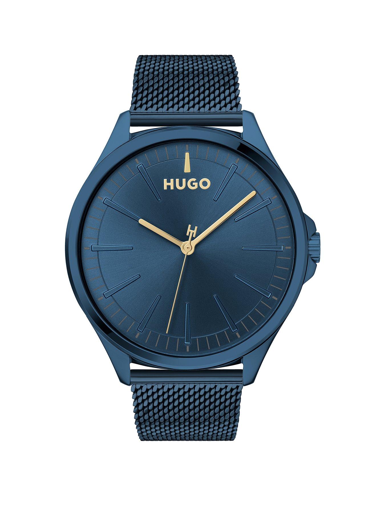 HUGO #Smash Men's Watch Blue