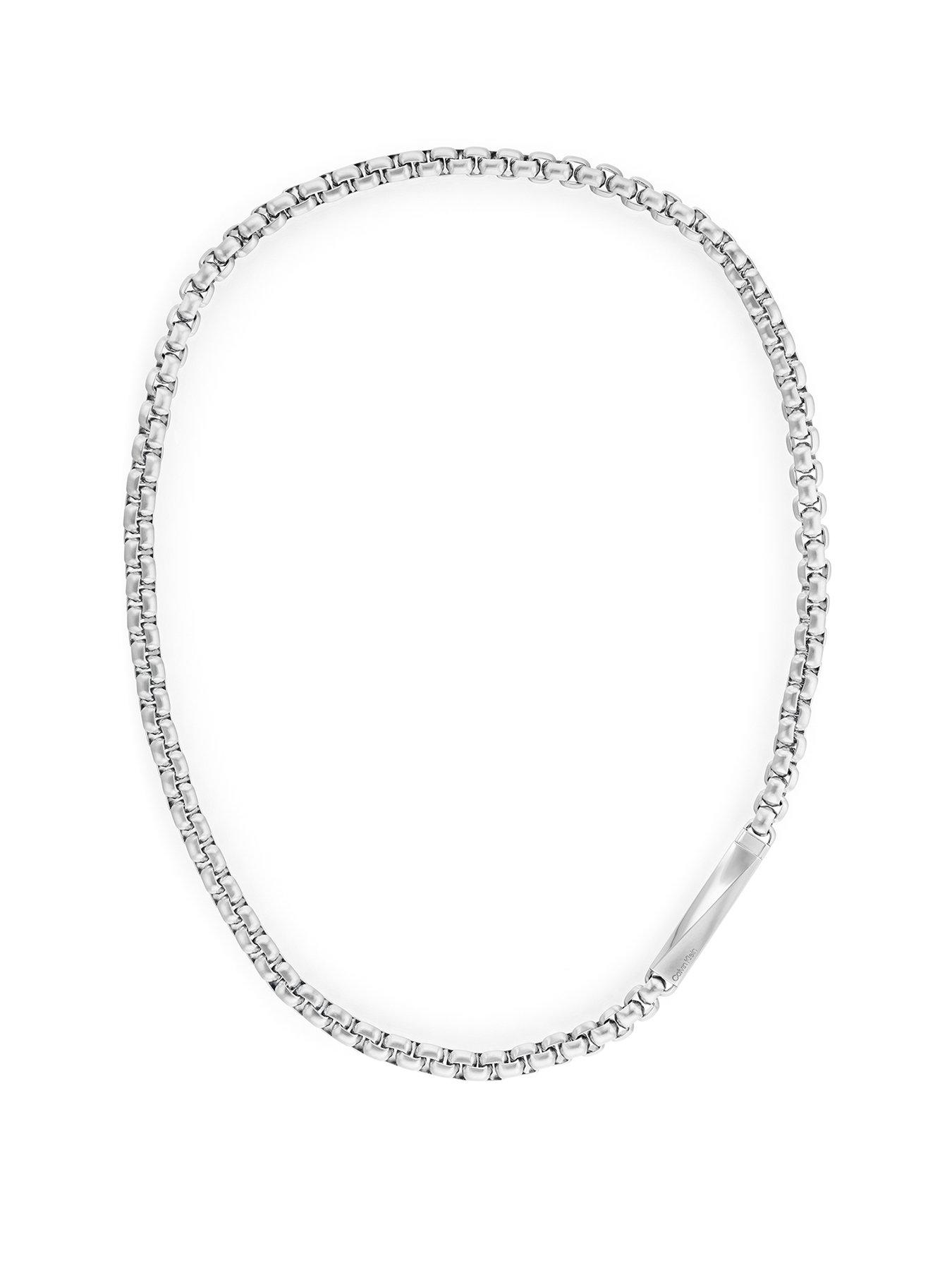 Calvin Klein Iconic ID Men's Necklace silver