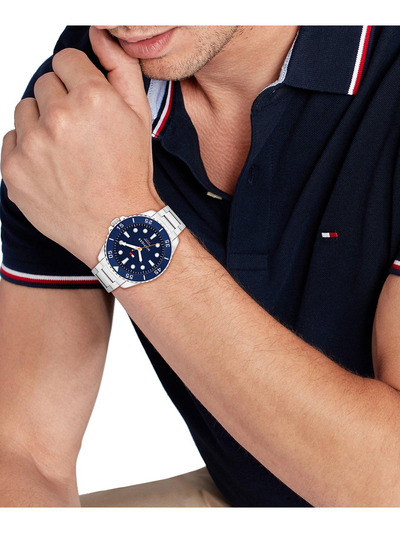 Image 3 of 5 of Tommy Hilfiger Ocenic Men's Watch Blue