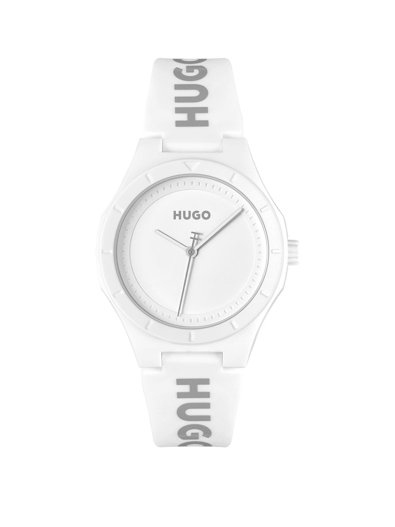 Image of HUGO #LitforHer Ladies watch White