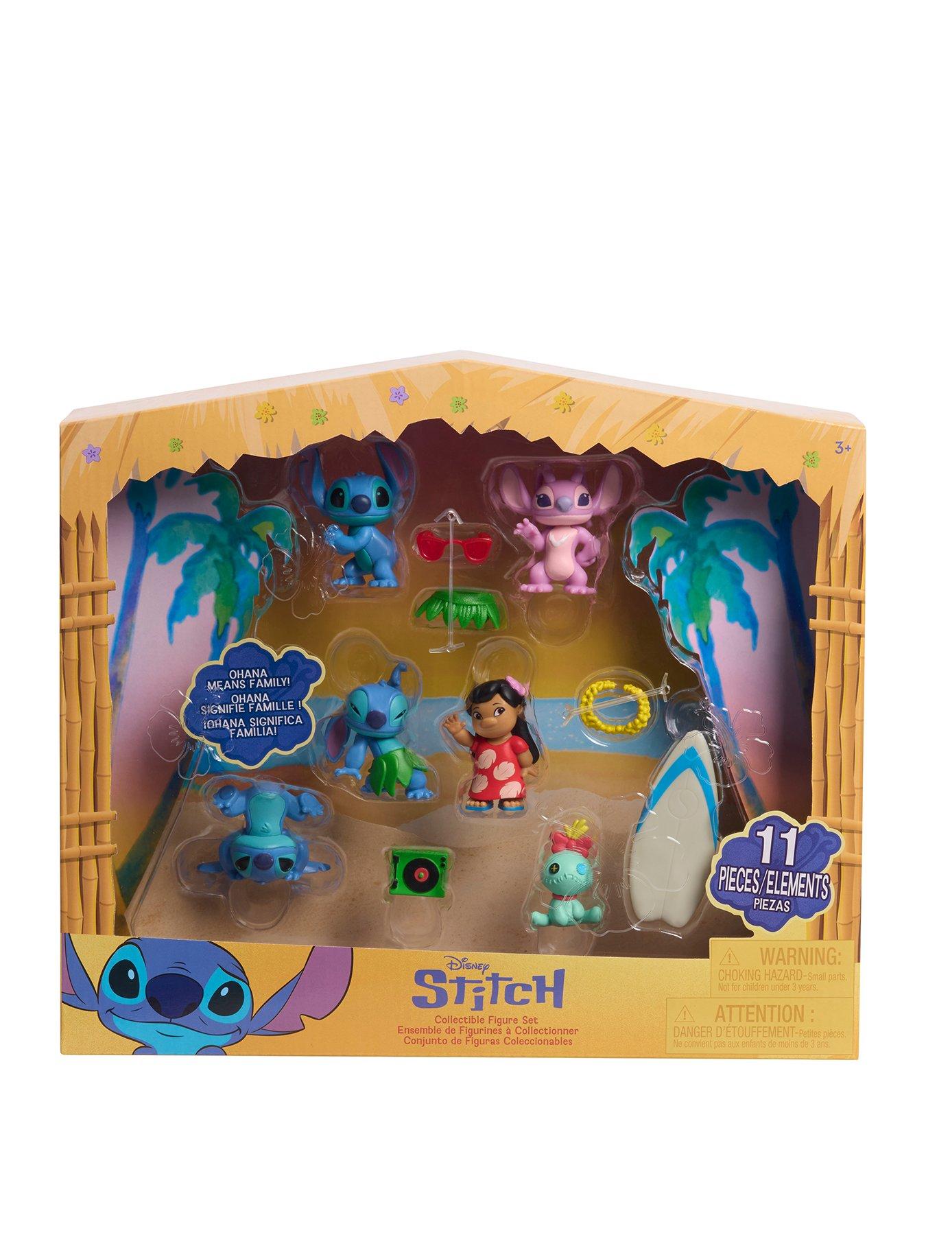 Image 1 of 8 of Disney Stitch Disney&nbsp;Stitch&nbsp;Collectible&nbsp;Figure Set with Accessories
