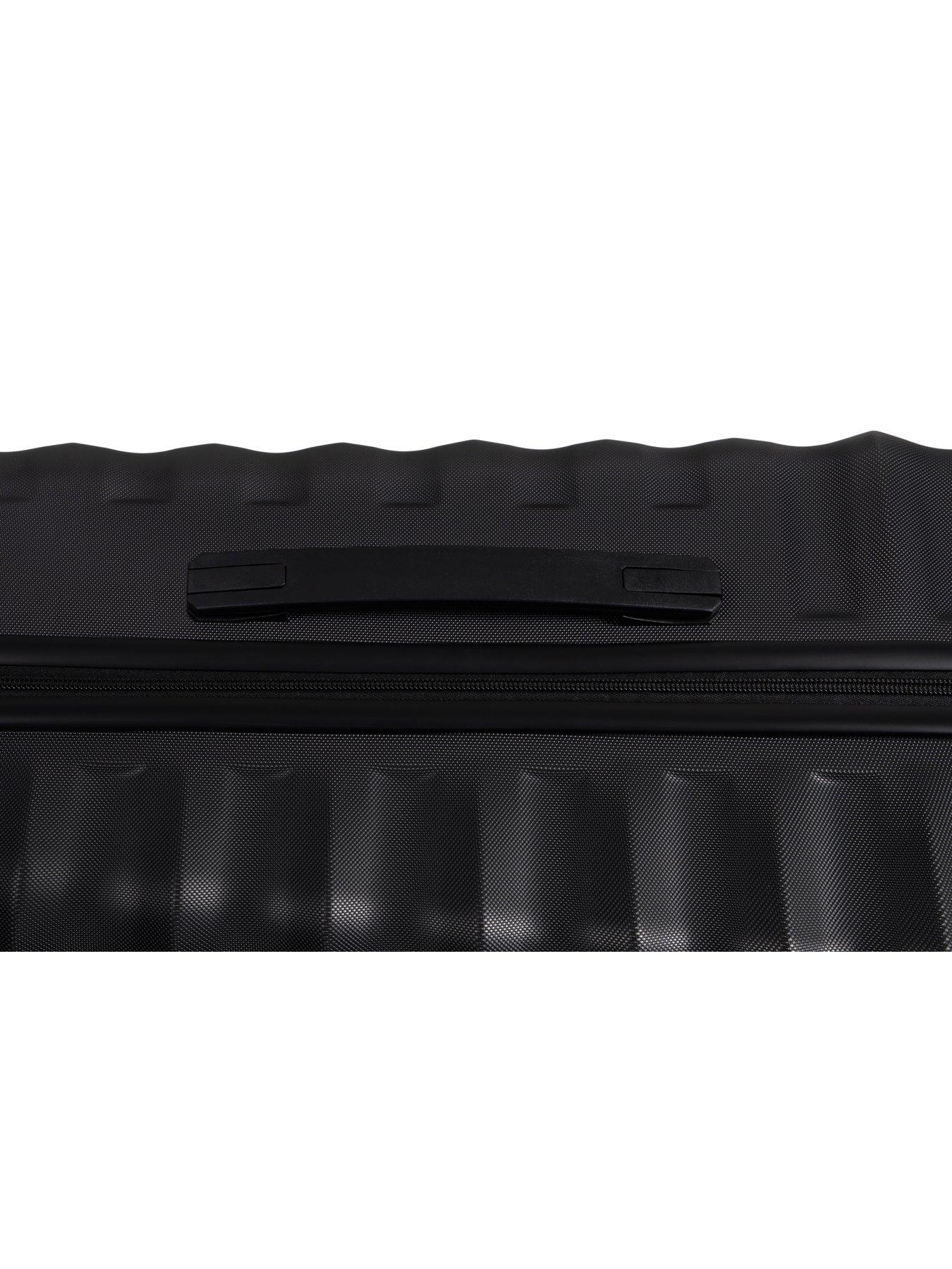 Image 6 of 7 of it Luggage Black Hardshell Suitcase - Large