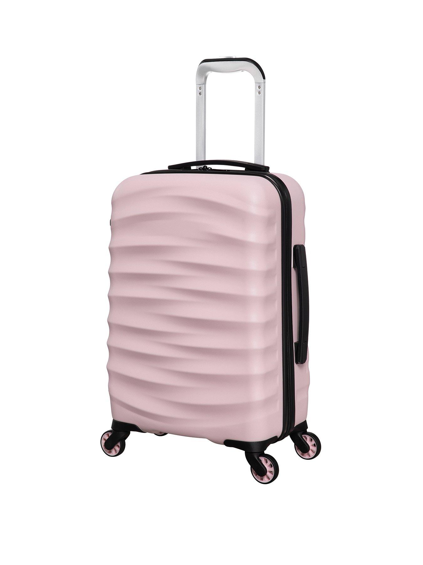 Image 1 of 7 of it Luggage Pink Hardshell&nbsp;Suitcase - Cabin&nbsp;