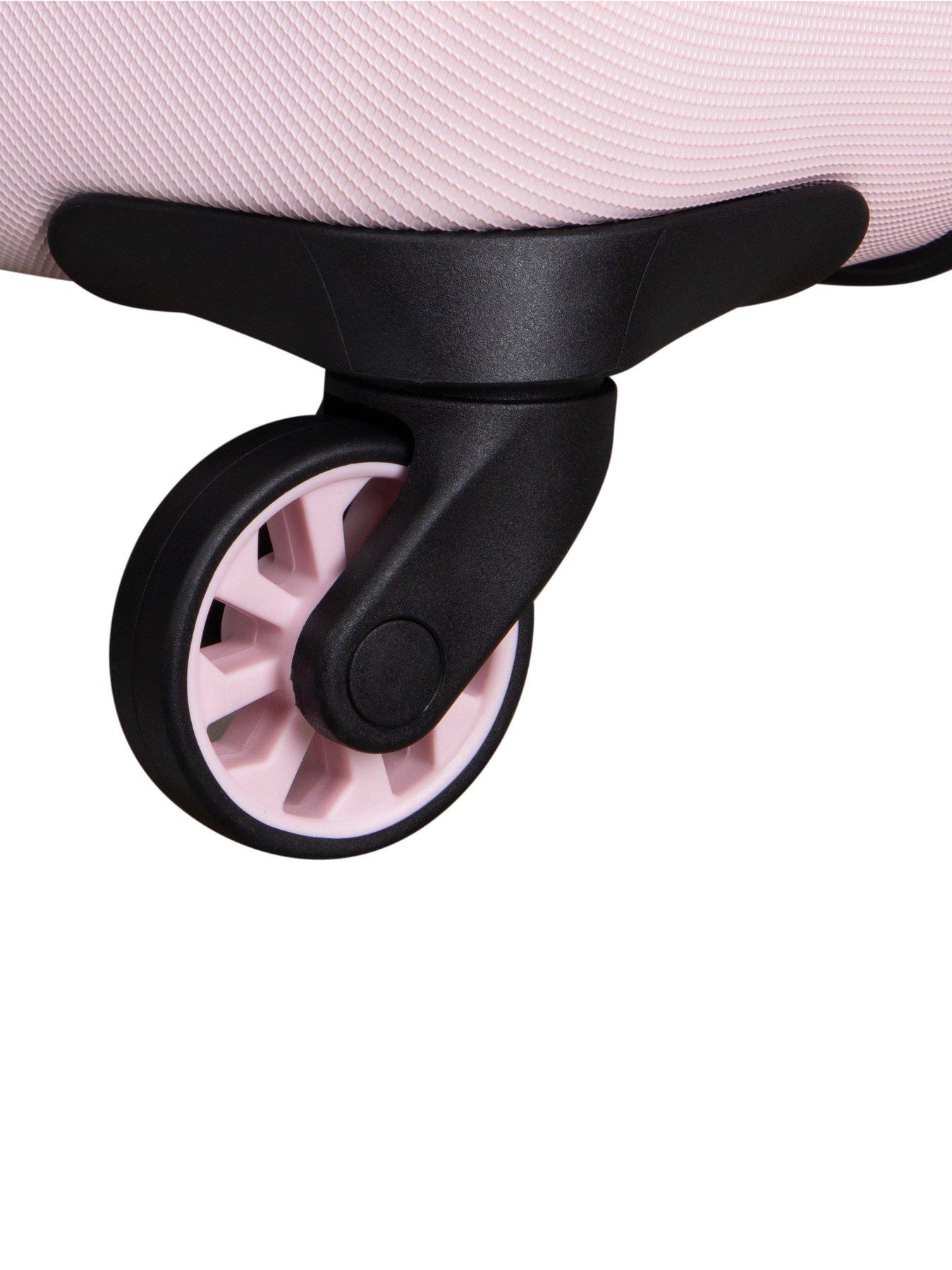 Image 4 of 7 of it Luggage Pink Hardshell&nbsp;Suitcase - Cabin&nbsp;