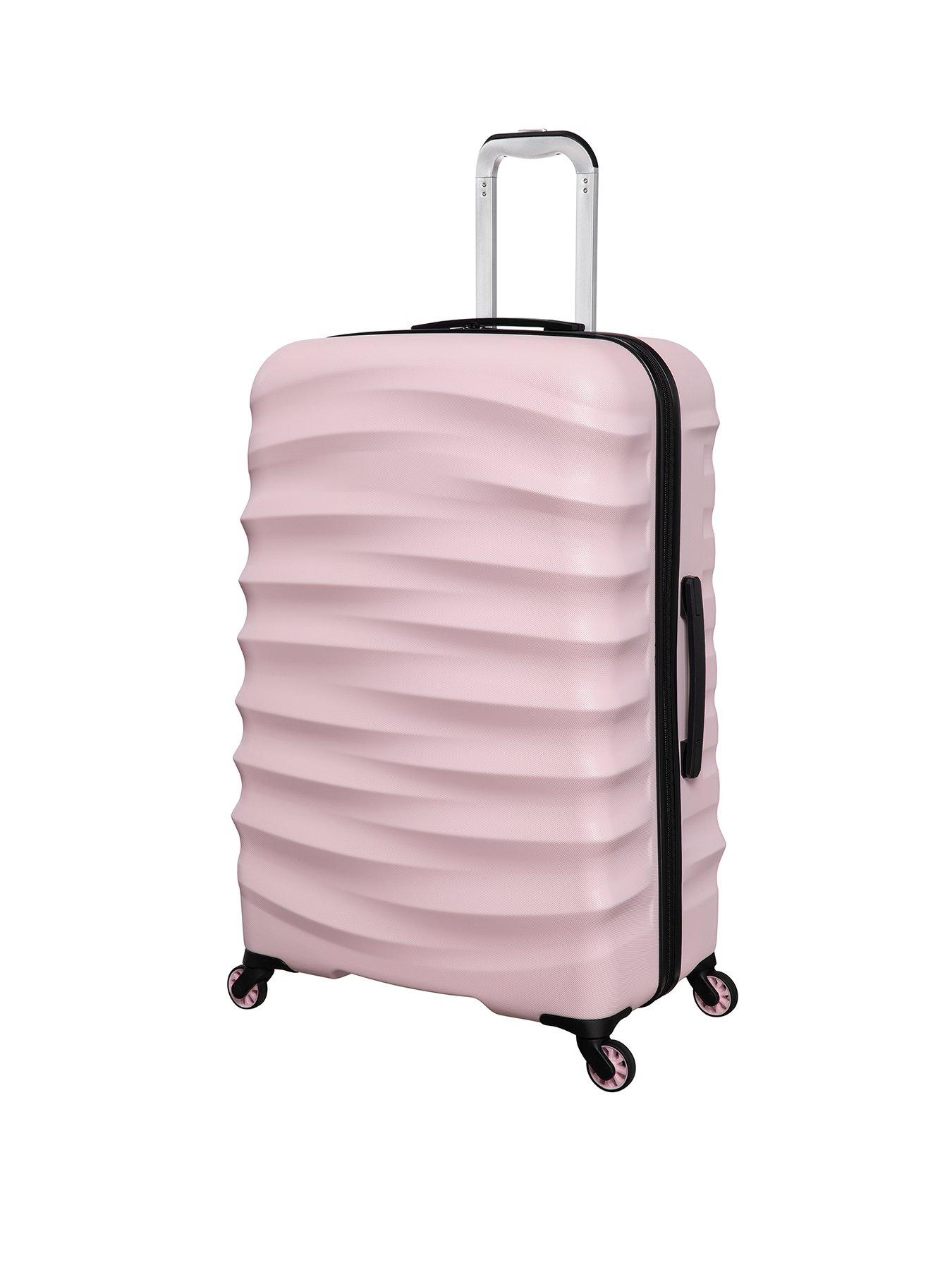Image 1 of 7 of it Luggage Pink Hardshell Suitcase - Large&nbsp;