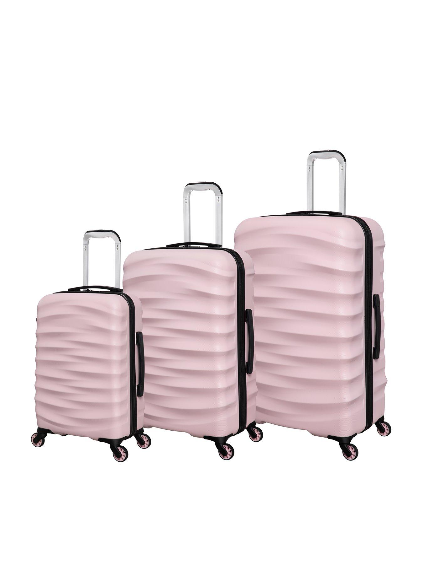 Image 3 of 7 of it Luggage Pink Hardshell Suitcase - Large&nbsp;