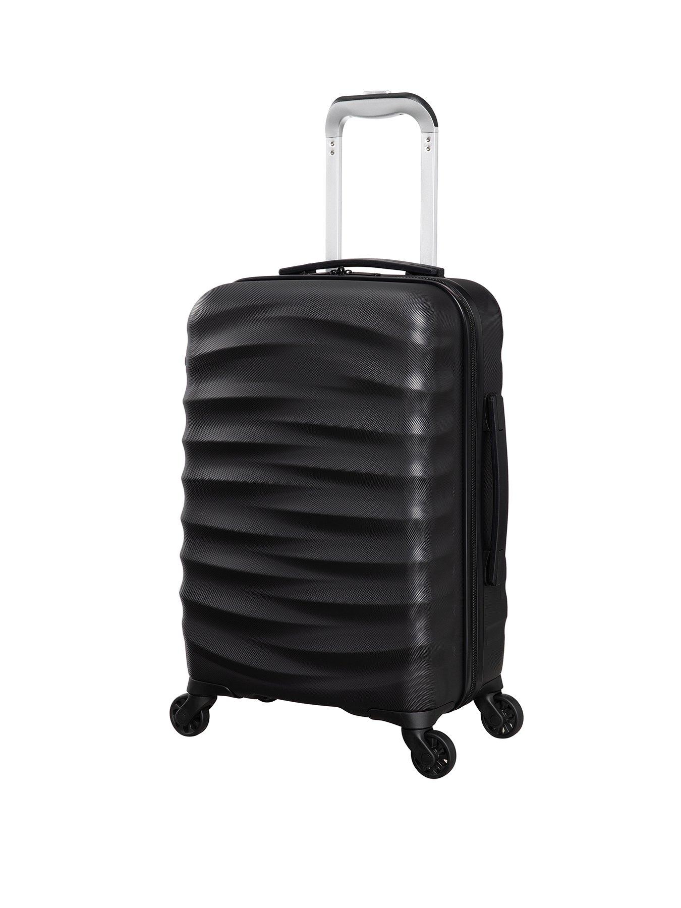 Image 1 of 7 of it Luggage Black Hardshell&nbsp;Suitcase - Cabin