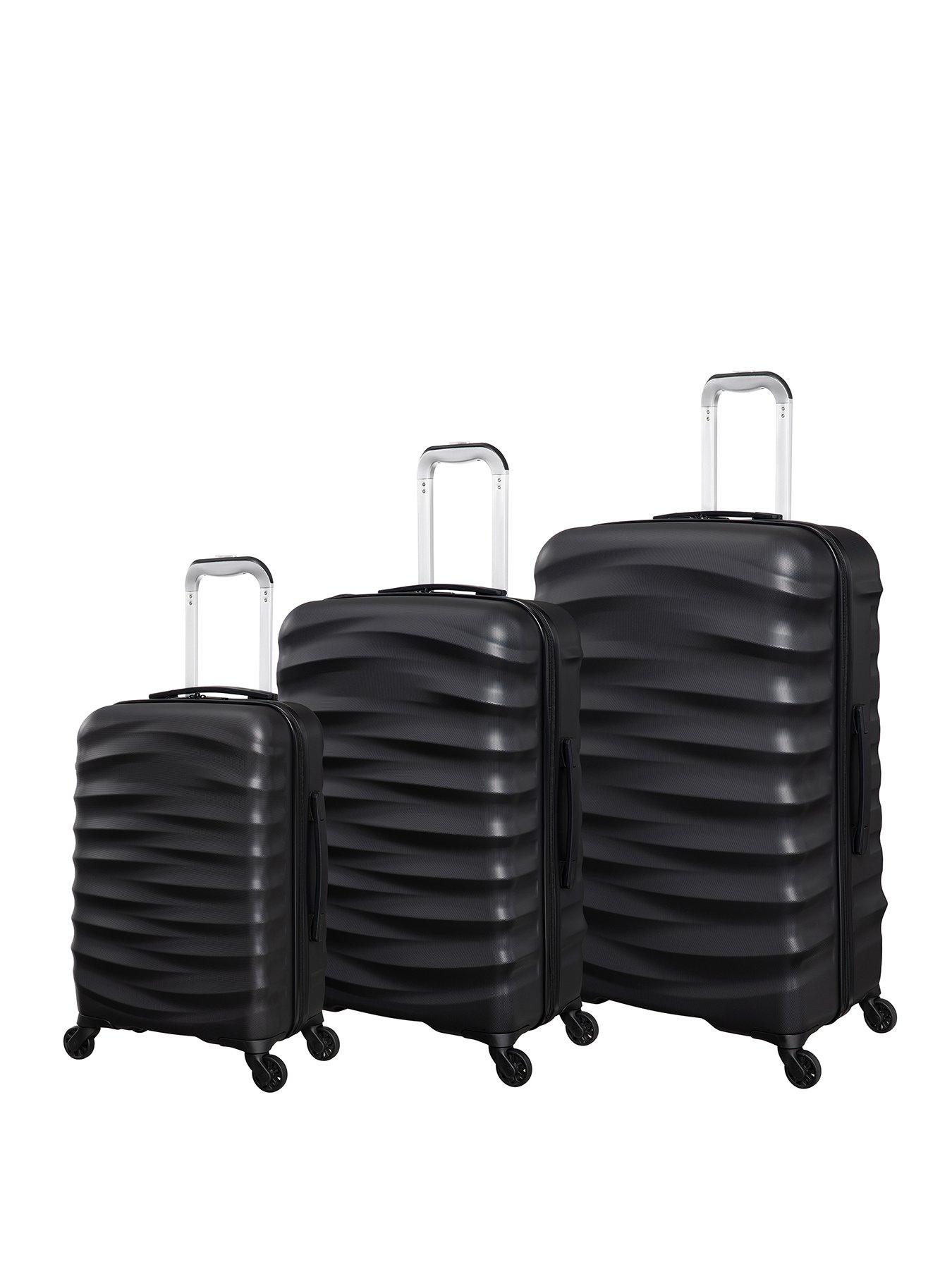 Image 2 of 7 of it Luggage Black Hardshell&nbsp;Suitcase - Cabin