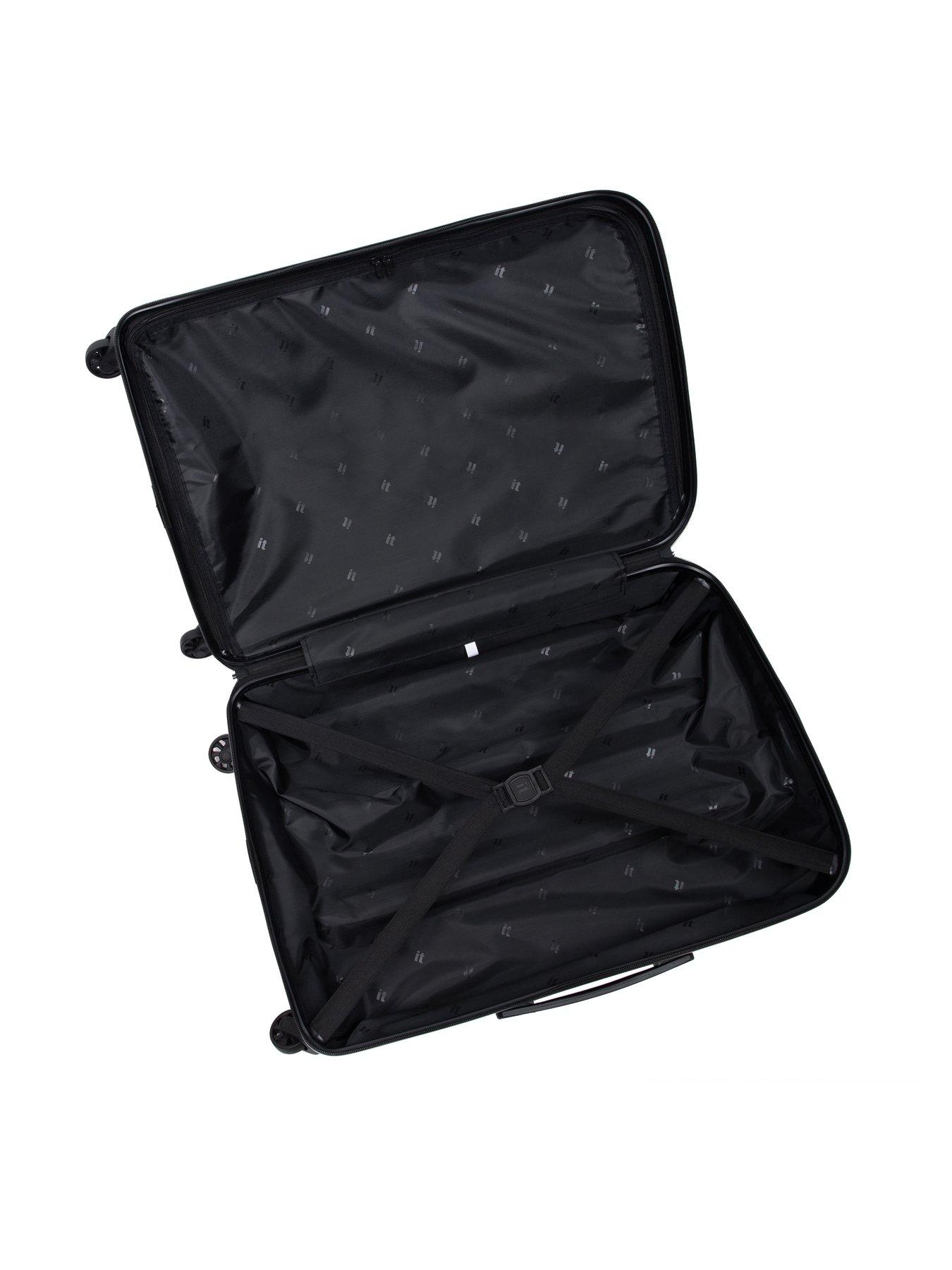 Image 4 of 7 of it Luggage Black Hardshell&nbsp;Suitcase - Cabin