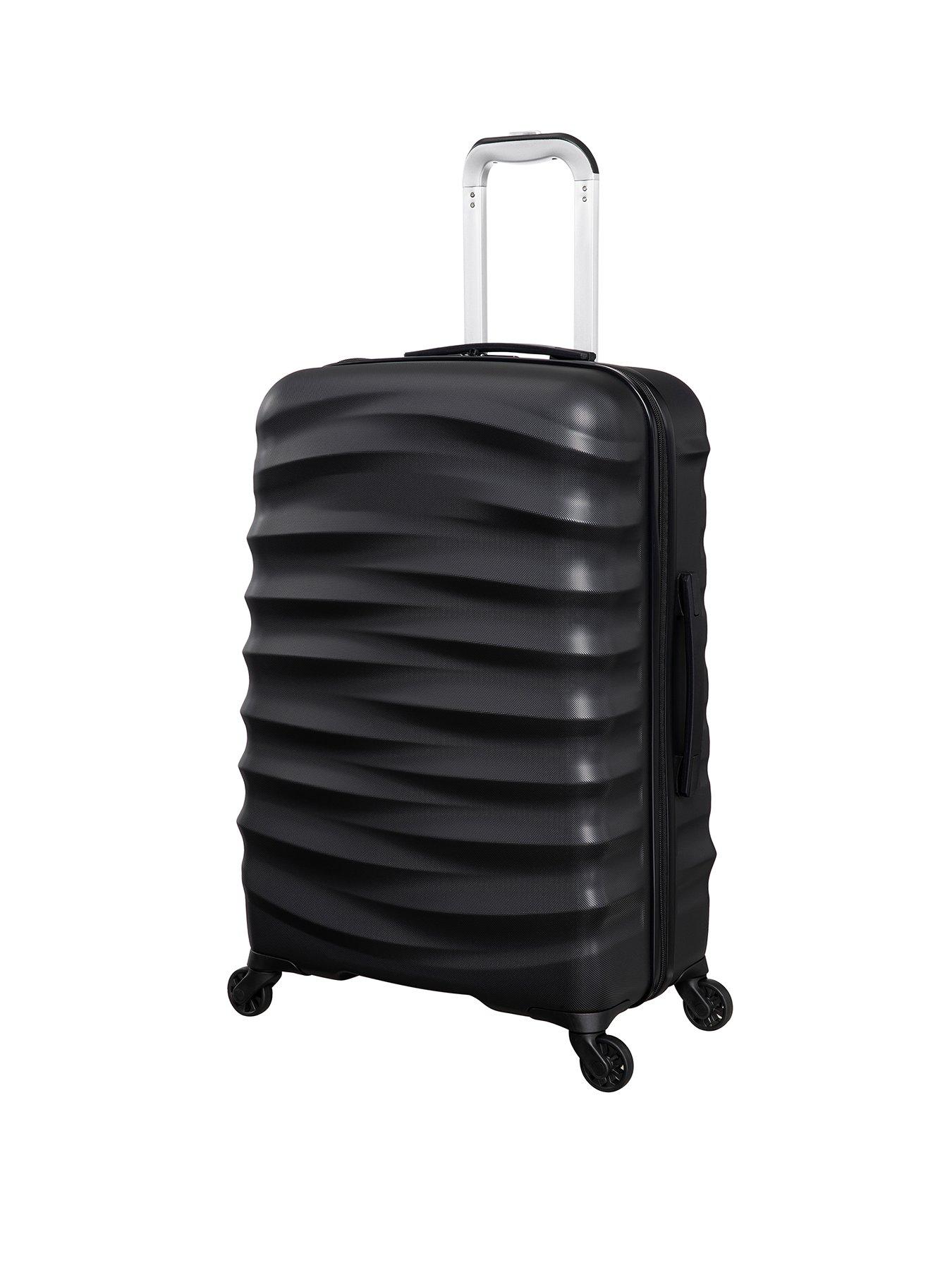 it Luggage Black Hardshell Suitcase - Medium