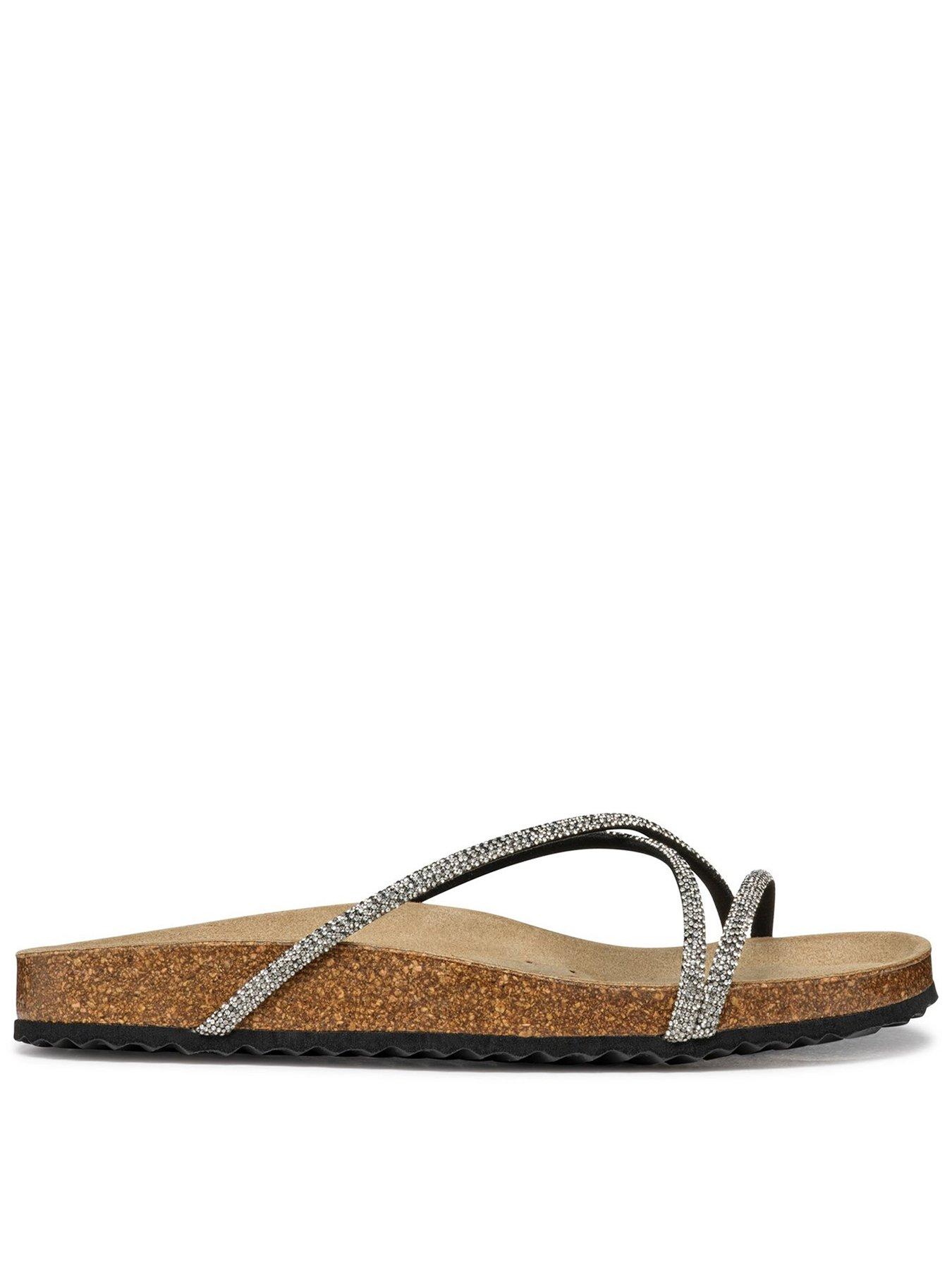 Rue de la Chaussure | Geox sandales nu pieds d brionia dore femme