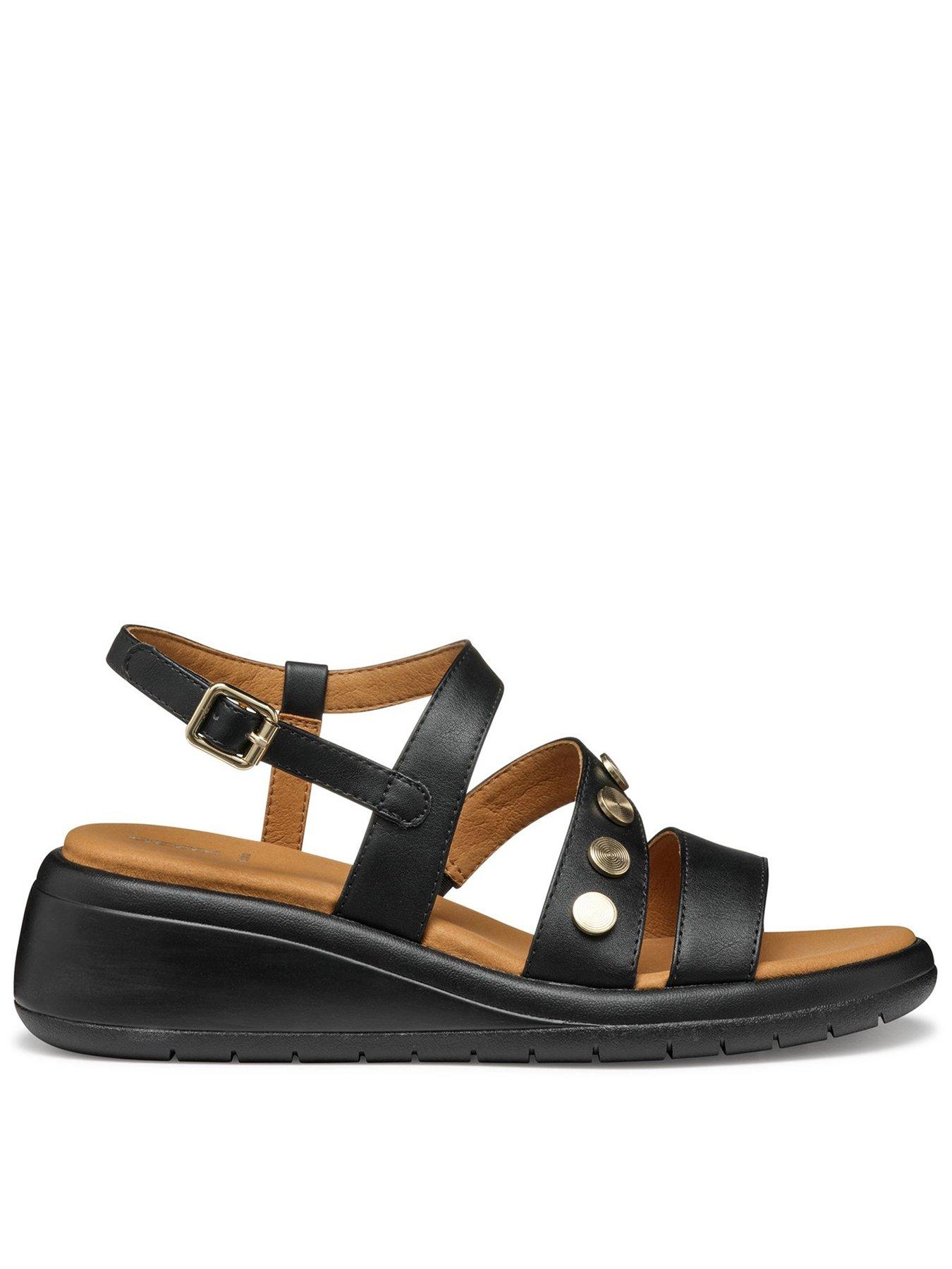 undefined Meliconia Wedge Sandal - Black