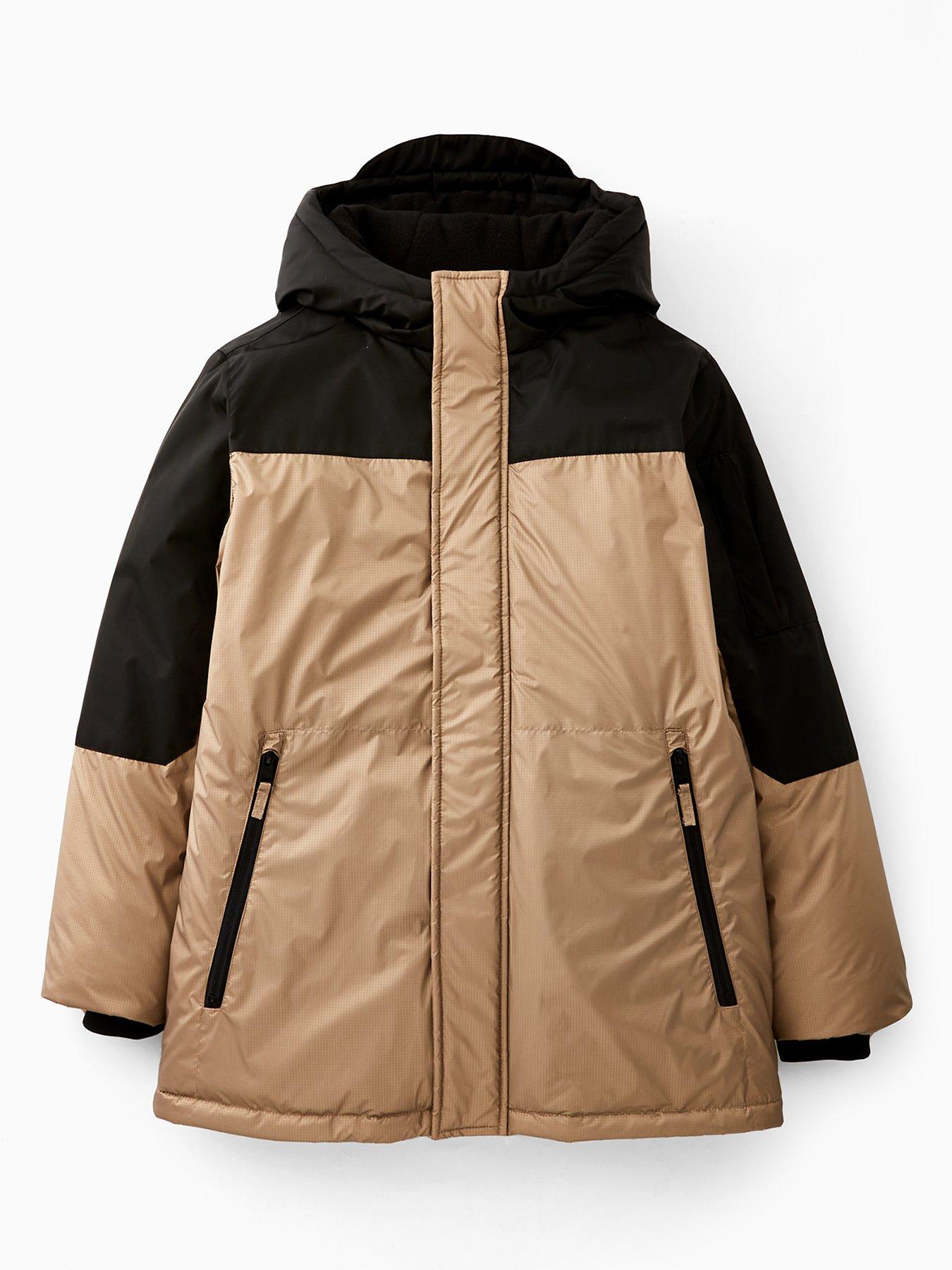 undefined Boys Lightweight Parka - Black