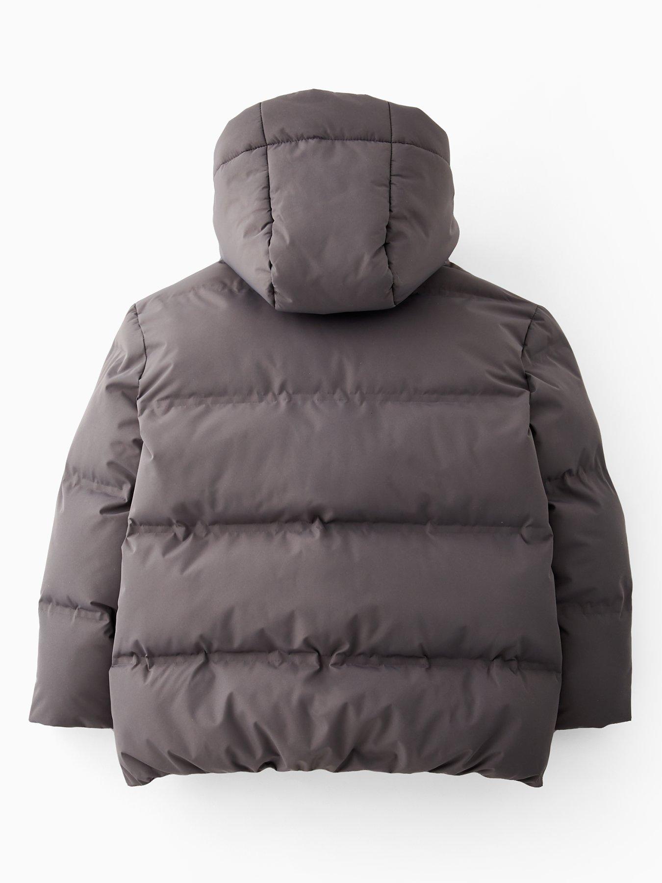 Image 2 of 4 of V by Very Boys Heavy Weight Padded Coat - Grey
