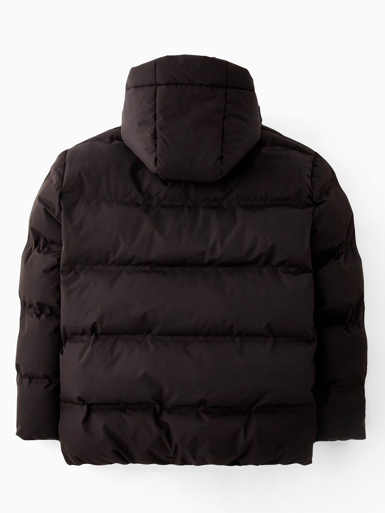 Image 2 of 4 of V by Very Boys Heavy Weight Padded Coat - Black